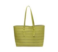 AOOOWER Bolsa de hombro ligera de poliuretano hueco para profesionales, espaciosos viajeros de trabajo, con múltiples bolsillos y hombro hueco de gran capacidad resistente al desgarro, Green, One Size