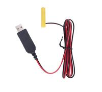 AOOOWER Cable Eliminador De Batería Simulada LR03 De 1 5 V Reemplaza 1 Uds. De Baterías De 1 5 V para Relojes De Juguete con Luz LED Cables USB Simulados