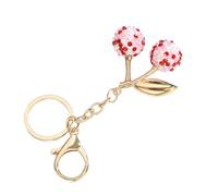 AOOOWER Cadena de teléfono hecha a mano con cuentas para cámara, llavero de resina con colgante de campanas eólicas, mochila elegante, 2x8cm, Resina, aleación, No es una piedra preciosa