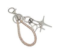 AOOOWER Cherrys - Llavero con colgante de aleación resistente para bolsos y coche, accesorio de moda para creadores de tendencias, 110x68mm, aleación, No es una piedra preciosa