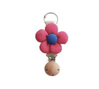 AOOOWER Clip para sombrero, elegante soporte para sombreros de flores, multifuncional, clip de pato, accesorio de viaje, 12.5cm, Clips de metal de madera, bandas elásticas, No es una piedra preciosa