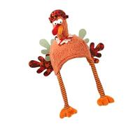 AOOOWER Cómodo sombrero de pavo para festivales, delicado sombrero de pavo para adultos y mejora los espíritus de Navidad y Acción de Gracias