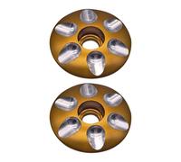 AOOOWER Cubierta para auriculares de bicicleta de alta durabilidad, tapa de vástago de perno mecanizado, cubierta de caja de dirección de bicicleta, cubierta de bicicleta de carretera