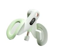 AOOOWER Dispositivo de entrenamiento interior del muslo con intensidad variable y plan cómodo para un entrenamiento eficaz de músculos pélvicos transportables en rosa pálido