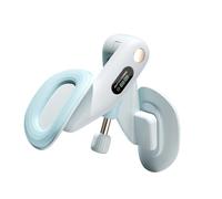 AOOOWER Dispositivo de entrenamiento interior del muslo con intensidad variable y plan cómodo para un entrenamiento eficaz de músculos pélvicos transportables en rosa pálido