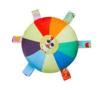 AOOOWER Divertidos platillos voladores de arco iris, juguete para perros al aire libre, juguete masticable de entrenamiento interactivo para interiores o exteriores