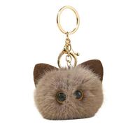 AOOOWER Elegante colgante para bolso de muñeca, accesorio práctico para colgar en la bolsa, llavero único, colgante de animal de moda, 13CM*8CM, Felpa y aleación, No es una piedra preciosa