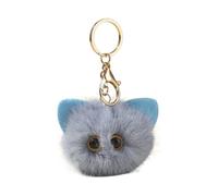 AOOOWER Elegante colgante para bolso de muñeca, accesorio práctico para colgar en la bolsa, llavero único, colgante de animal de moda, 13CM*8CM, Felpa y aleación, No es una piedra preciosa