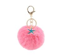 AOOOWER Elegante llavero de Capybaras de color a la moda, bonito colgante de felpa resistente para bolsos y llaves, 12cm, algodón de polipropileno, No es una piedra preciosa