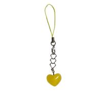 AOOOWER Elegante llavero de corazón con diseño de corazón llamativo, decoración de bolsa, colgante de moda para mochilas, SizeApprox.11x2cm/4.33x0.79inch, Aleación acrílica, No es una piedra preciosa