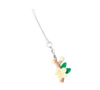 AOOOWER Llavero de cuero resistente trenzado hecho a mano con materiales de aleación de zinc accesorio de cierre para uso diario y regalos, 12.2cm*3.7cm, Cuerda de cuero + aleación de zinc, No es una