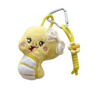 AOOOWER Llavero de serpiente de moda, decoración de bolso, mochila elegante, textura de felpa para aquellos que aman la ternura, 15*10CM, Hilo de bordar, algodón y aleación, No es una piedra preciosa
