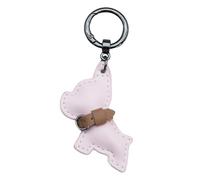 AOOOWER Llavero elegante con diamantes de imitación en forma de corazón, bolsa de cristales, accesorio para mujeres y niñas, Size 4.8x4.2cm/1.89x1.65inch, PVC, No es una piedra preciosa