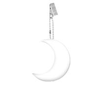 AOOOWER Luz LED de noche con forma de corazón y luna, recargable, luz interior, adecuada para ambientes y portátil, 65*69*6mm, Materiales mixtos, No es una piedra preciosa