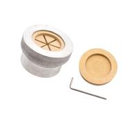 AOOOWER Máquina de encolado de resinas de bobinado de alambre, dispositivo de reparación, portabrocas de secadora de barras, abrazaderas ajustables, cabezal duradero, portabrocas de secado de