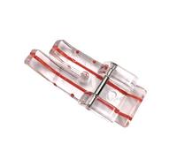 AOOOWER Patchwork Clear Presser Foot 1/4" (Quarter Inch) Sewing Machine Presser Foot Quilting - Low Shank Snap-on Embroidery Sewing Machine Feet