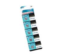 AOOOWER Pilas De Botón De Larga Duración De Las Baterías De Entrada Sin Llave De La Célula CR1220 3V del Poder CR1220 3V De La Confiabilidad