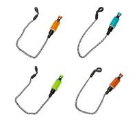 AOOOWER Plomos de pesca ergonómicos con diseño de acero inoxidable de tensión para carretes de cebo portátiles