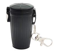 AOOOWER Práctico llavero con colgante de cenicero, llavero resistente, accesorio portátil para cenicero, 6.3cm, Metal, No es una piedra preciosa