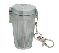AOOOWER Práctico llavero con colgante de cenicero, llavero resistente, accesorio portátil para cenicero, 6.3cm, Metal, No es una piedra preciosa