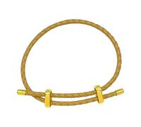 AOOOWER Pulsera tejida de estilo de Oriente Medio, cómoda cadena de muñeca de hilo de algodón, accesorio de joyería étnica para hombre, SizeApprox.1832cm/7.0912.60inch, Algodón, No es una piedra