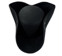 [AOOOWER] Sombrero clásico de pirata del Caribe para fiesta, sombrero de capitán, sombrero de Halloween, accesorios de fotos, sombrero de pirata para adultos