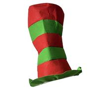 [AOOOWER] Sombrero con patrón de rayas, sombrero de capitán del ejército, disfraz de fiesta de borde grande, transpirable para Halloween, carnaval y eventos de cosplay, unisex