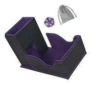 AOOOWER Torre de dados plegables multifuncionales, materiales resistentes al agua, para organización de juegos, cierre de dados