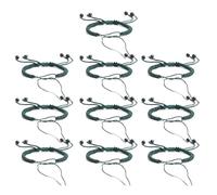 AOOOWER Ucrania - Pulsera nacional de aleación con colgante de cadena para parejas, 22CM0.4CM, Metal, No es una piedra preciosa