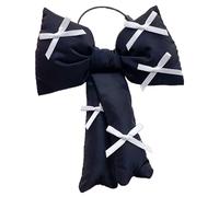 AOOOWER Uinque - Llavero de cadena para teléfono con lazo en 3D, llavero elegante para moda, 14.3cm, Relleno de algodón y metal, No es una piedra preciosa