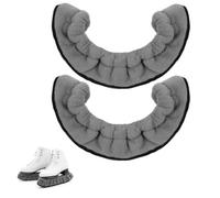 AOOSA 1 Pares Protectores de Cuchillas para Patines de Hielo | Funda para Cuchillas de Patines Hielo Poliéster Protector para Patines de Hockey y Patinaje Artístico Hombre Mujer