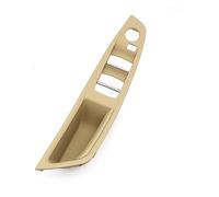 AOOSIR Manija Puerta Interior Coche para BMW Serie 5 para F10 para F11 para F18 520 523 525 528 530 Cubierta del Panel Manija Puerta del Coche (Color : LHD Beige)