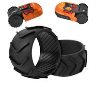 AOOSU 2PCS Protector de rueda XL compatible con Worx Landroid Cubierta de elevación del perfil de la rueda delantera M500 M700 S300 M1000 (Plus), LandXcape LX790 y muchos(RSXJ0003)