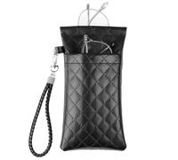 AOOSU Funda Gafas Rigida, Estuche de Gafas con Paño de Microfibra, Forro de Terciopelo Suave Protege de Arañazos, Universal Aluminio Antipresión para Gafas de Sol/Graduadas