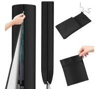 AOOSU Funda Protectora Tendedero Portátil, Funda Tendedero Exterior Cubierta Rotary, 420D Oxford Fundas Impermeable Rayos UV, Cubierta Rotativa para Línea de Lavado con Cremallera 18x18x180cm