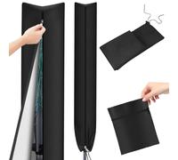 AOOSU Funda Protectora Tendedero Portátil, Funda Tendedero Exterior Cubierta Rotary, 420D Oxford Fundas Impermeable Rayos UV, Cubierta Rotativa para Línea de Lavado con Cremallera 165x16x15cm