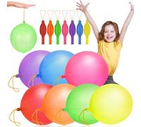 AOOSU Globos perforados de 46 cm, paquete de 52, Globos perforados duraderos, globo grandes, globo coloridos para fiestas infantiles, juegos, cumpleaños, bodas y fiestas infantiles