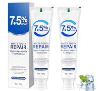 AOOSU Hydroxyapatite Toothpaste, Pasta Dental Hidroxiapatita Pasta Dental, para Dientes Sensibles, Protección del Esmalte, Aliento Fresco