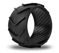 AOOSU Protector de rueda XL compatible con Worx Landroid Cubierta de elevación del perfil de la rueda delantera M500 M700 S300 M1000 (Plus), LandXcape LX790 y muchos(RSXJ0003)