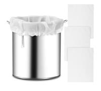 AOOTE Bolsas de Leche de Nueces,3 Pcs Bolsas Reutilizables Malla Fina Nailon,60 x 45 cm,120 Malla Bolsa Colador de Malla Fina con Cordón,Bolsa de Filtro para Queso Casero para Queso,Zumo de Frutas