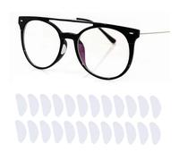 AOOTUERL 12 Pares Almohadillas de Nariz de almohadillas nasales para gafas antideslizantes de silicona, almohadillas nasales cómodas autoadhesivas silicona, para Gafas y Gafas de Sol