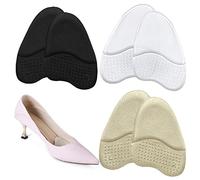 AOOTUERL Plantillas de Zapatos con Tacón Alto Proteger los Pies femenina, Almohadillas para los pie, Medio plantilla para Alivio el Dolor en el Antepié - 3 juegos