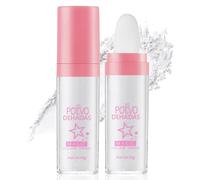 AOOWU Polvo de Hadas, Facial High Light Blusher para Glitter Maquillaje, Purpurina Corporal de Iluminador Maquillaje, Purpurina Polvo para Cabello Cara Cuerpo Labios Ojos (Blanco)