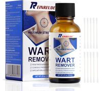 AOOWU Quita Verrugas, 30ml Eliminador de Verrugas, Eliminador de Verrugas Suave y Eficaz, Herramientas para Verrugas en Rostro y Cuerpo