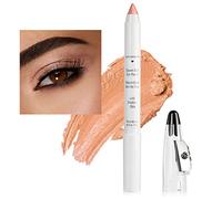 AOOWU Sombra de Ojos en Barra, Sombras de Ojos Profesionales Waterproof, Eye Shadow Altamente Pigmentada, Sombras de Ojos Brillantes Suave Duradero y Que No Florece, Crea Maquillaje Ojos con Purpurina