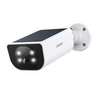 AOQEE Camara Vigilancia WiFi Exterior Solar - 2K Seguridad Camaras Vigilancia Domicilio WiFi 2,4G hz sin Cable con Batería, Humana/PIR Sirena, Visión Nocturna Color, IP65