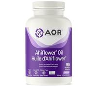 AOR Ahíflor, ácidos grasos omega 3-6-9 veganos orientados a salud cerebral y cardíaca, alternativa vegetal sostenible al pescado - natural - 90 cápsulas vegetarianas sin aditivos artificiales