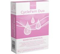 AORA CYCLEFEM DUO - 30 cápsulas - Complemento alimenticio para salud menstrual y bienestar durante el ciclo (Vitex, Jengibre, Vitamina B6, Simbiótico)