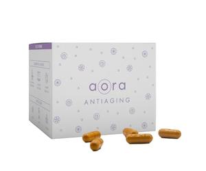 AORA SKIN| Cápsulas para el cuidado de la piel | Regenera, Protege, Hidrata | Colageno | Acido Hialuronico | Vitamina C y E | Luteina | Naranja sanguina | Apoyo Inmunológico | Alta Absorción