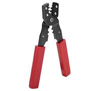 Aoresac 202B - Herramienta de crimpado de alambre, alicates de terminal de 22 mm, crimpadora de cable de mango ergonómico para conectores eléctricos, herramienta manual portátil para reparación de